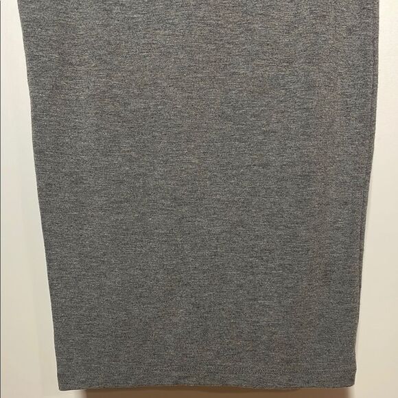 Gray Midi casual Pencil Skirt - Picture 3 of 6
